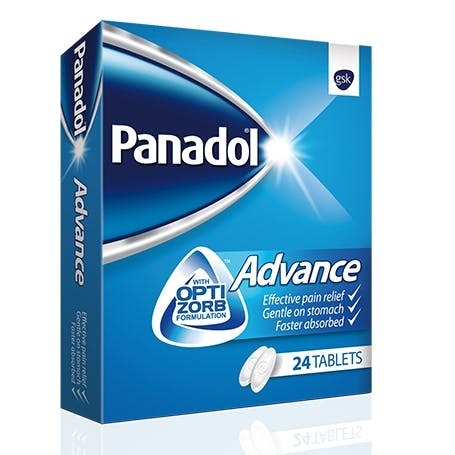 Panadol Advance 500mg 24 tablets